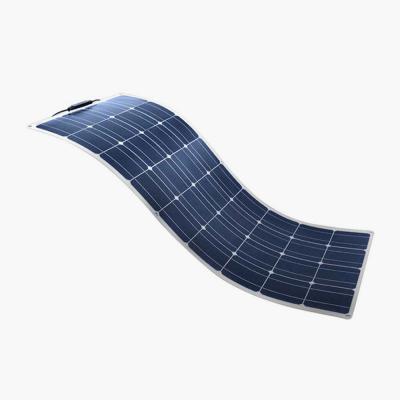 100 Watt 150 Watt 200 Watt 18V 24V Mono flexibles Solarpanel angepasst