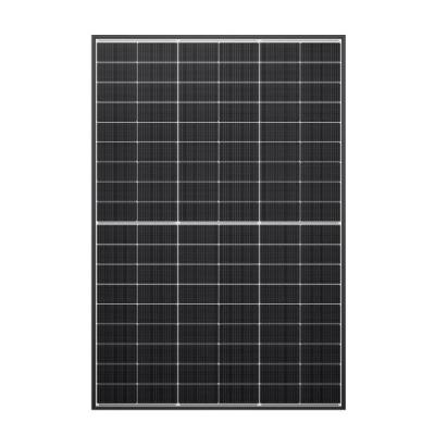 Fabrikpreis 415~445W Mono-Gesichts-PV-Panel mit schwarzem Rahmen