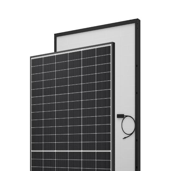 N-Type Single-Sided Glass Black Frame Monocrystalline 144 Half-Cell 560/570/580/585/590W Solar Module