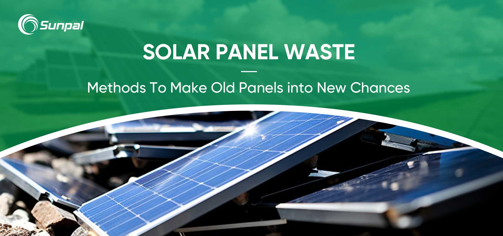 Upcycling von Solarmodulabfällen: Alte Module in neue Chancen verwandeln